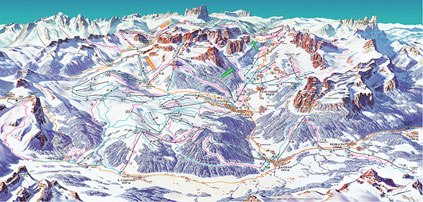 Mapa stediska
