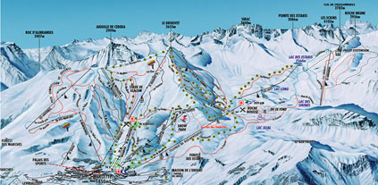 Mapa stediska