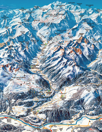 Mapa střediska