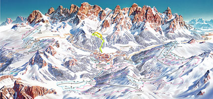 Mapa stediska