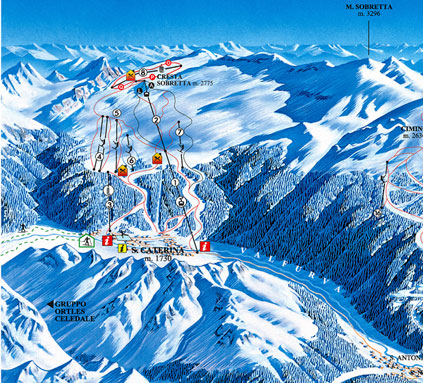 Mapa stediska
