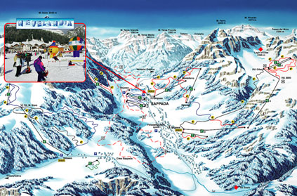 Mapa střediska